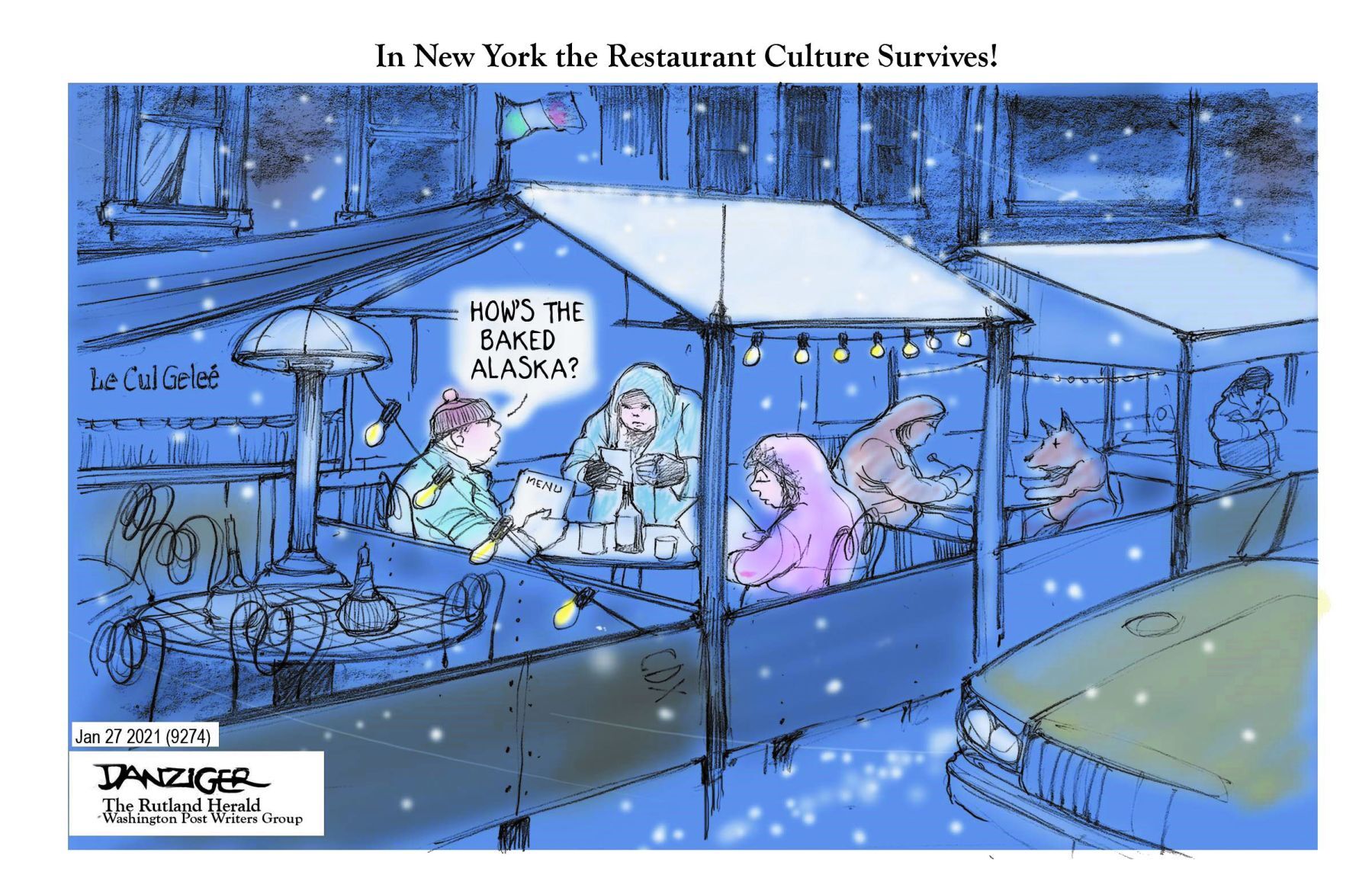 Jeff Danziger cartoon